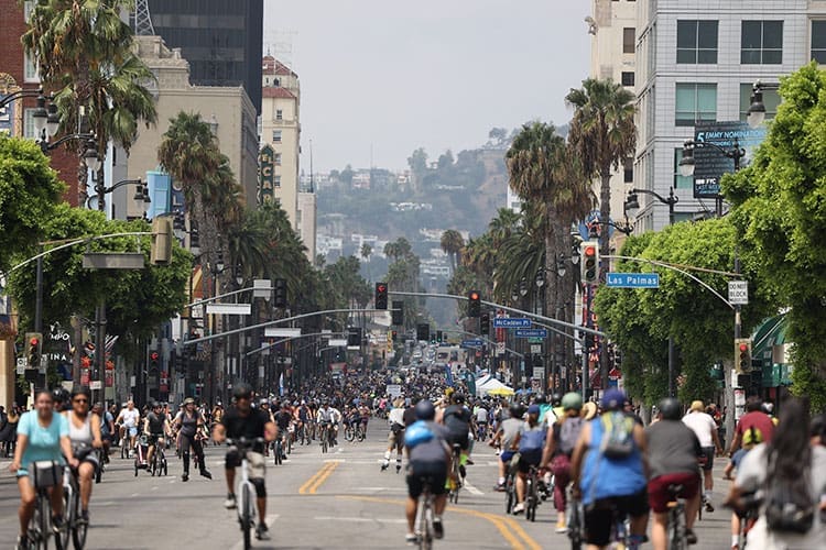 CicLAvia returns to Hollywood this summer with a great way to be a tourist in your own backyard while experiencing car-free open streets at CicLAvia’s 54th event on Sunday, August 18.
